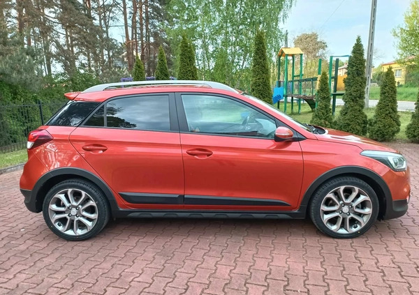 Hyundai i20 cena 42900 przebieg: 183000, rok produkcji 2016 z Mrozy małe 301